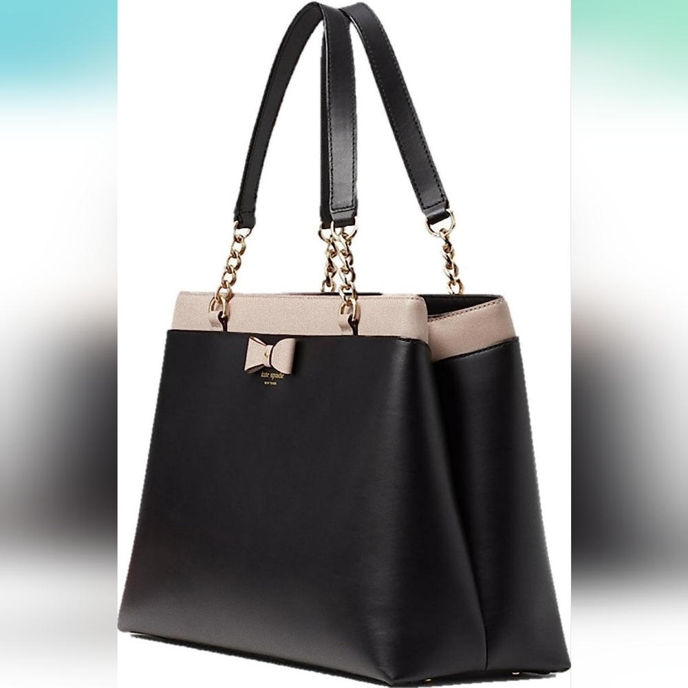 Kate Spade black and pink tote